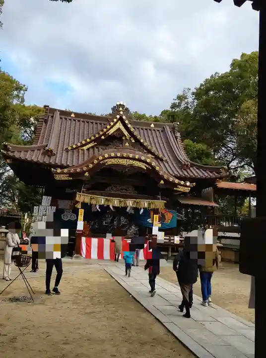 三津厳島神社の本殿・本堂