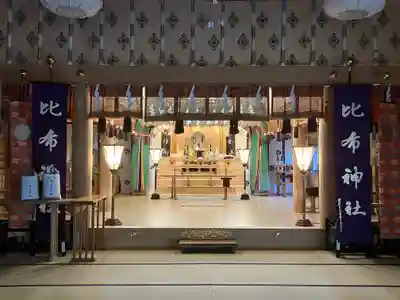 比布神社の本殿・本堂