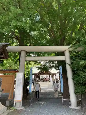 札幌諏訪神社の鳥居