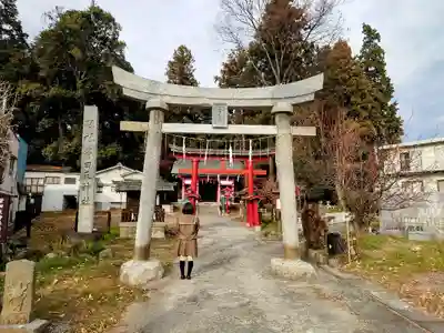 菅田天神社の鳥居
