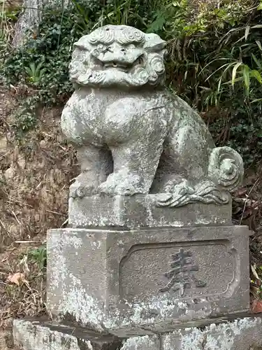 犬飼神社の狛犬