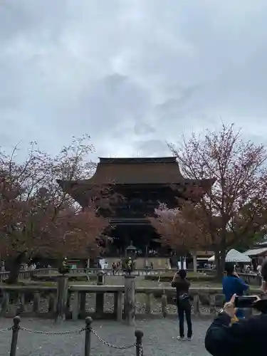 金峯山寺の景色