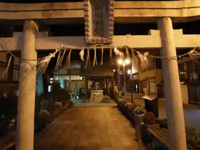 鯖湖神社の鳥居