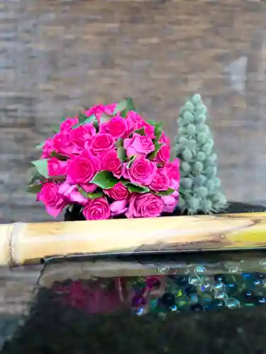 上尾御嶽神社の手水舎