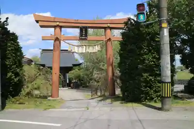 佐沼羽黒神社の鳥居