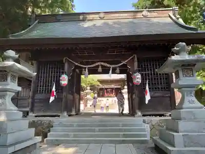 河口浅間神社の山門・神門