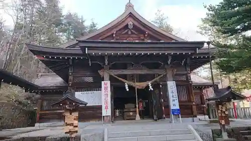 那須温泉神社の本殿・本堂