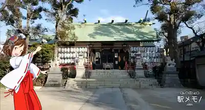 上平井天祖神社の本殿・本堂