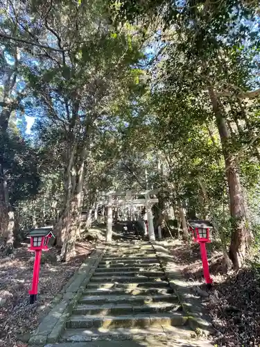 八所神社の鳥居