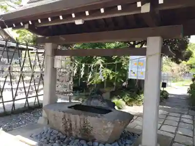 菊田神社の手水舎