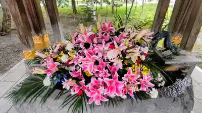 彌彦神社　(伊夜日子神社)の手水舎