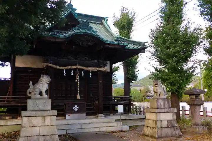諏訪神社の本殿・本堂
