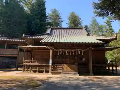 稲田神社の本殿・本堂