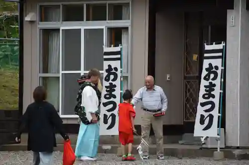 尻岸内八幡神社のお祭り