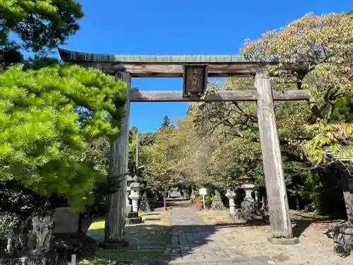 今市瀧尾神社の鳥居