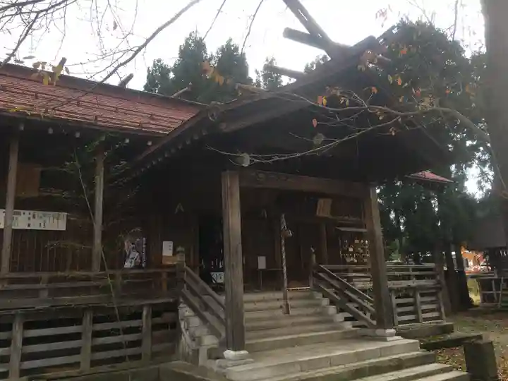 横手神明社の本殿・本堂