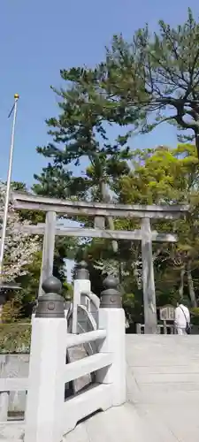 寒川神社の鳥居