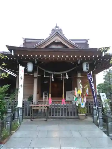 矢向日枝神社の本殿・本堂