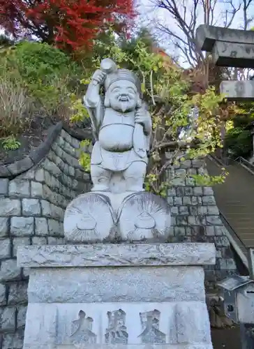 品川神社の像