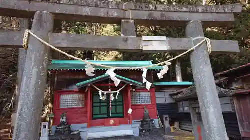 清瀧神社の鳥居