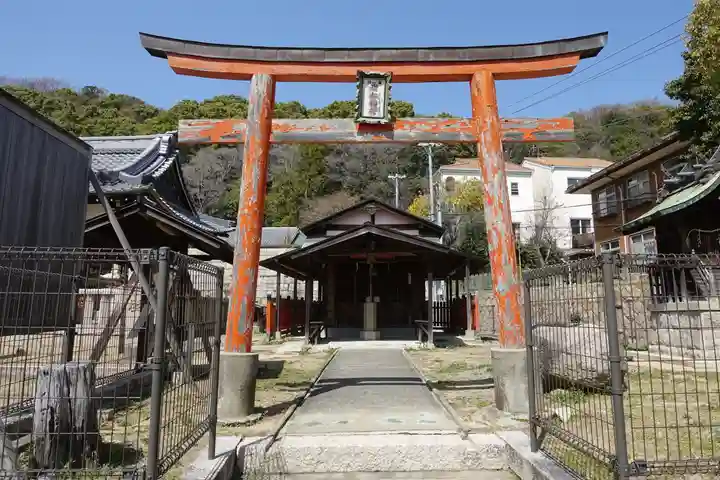五宮神社の鳥居