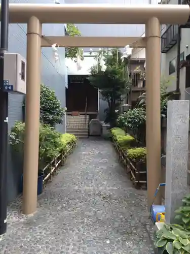 天祖神社の鳥居