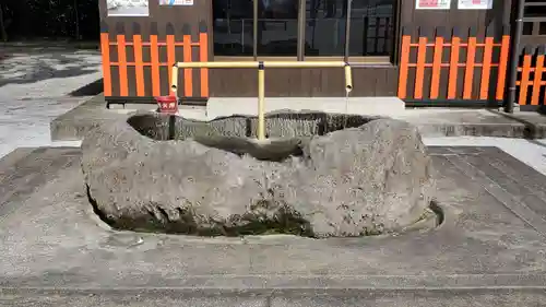 嘯吹八幡神社の手水舎