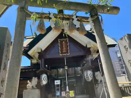 元三島神社の鳥居