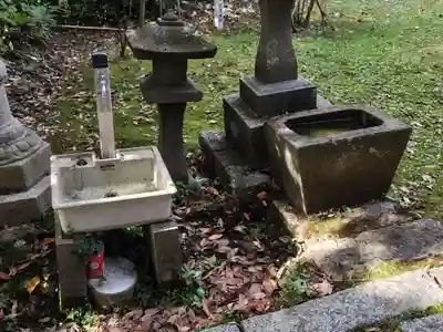 館山神社の手水舎