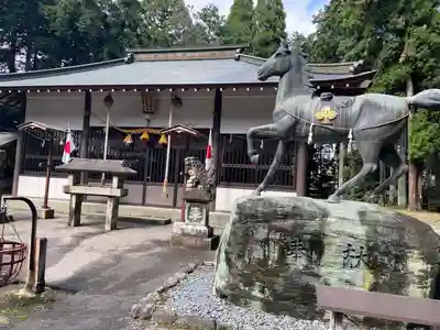 縣主神社の本殿・本堂
