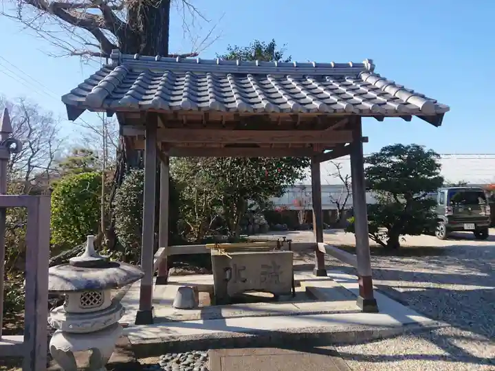 法華寺の手水舎