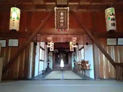 白山神社の本殿・本堂