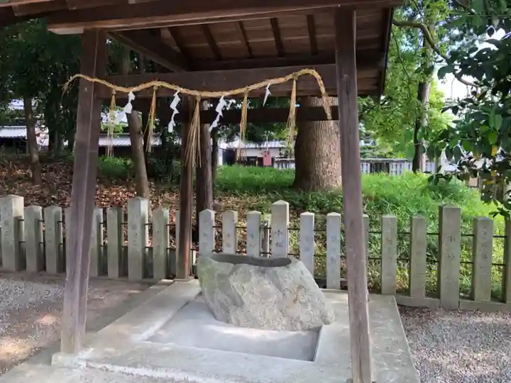 久米御縣神社の手水舎