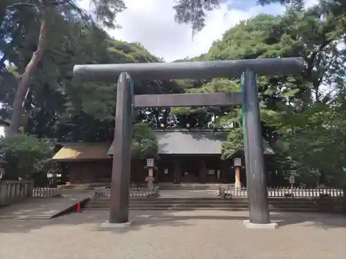 埼玉縣護國神社の鳥居