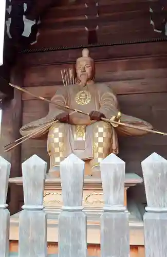 桑名宗社（春日神社）の像