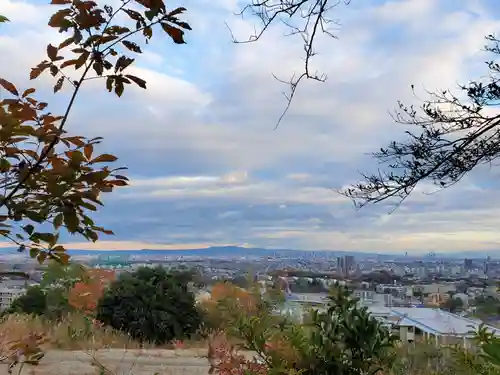 越木岩神社の景色