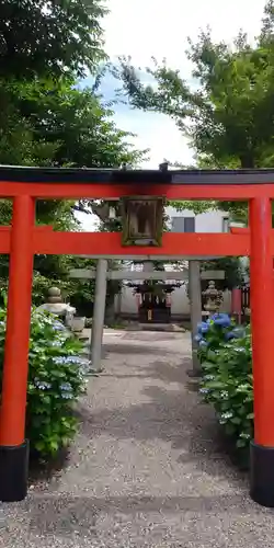 石坐神社の鳥居