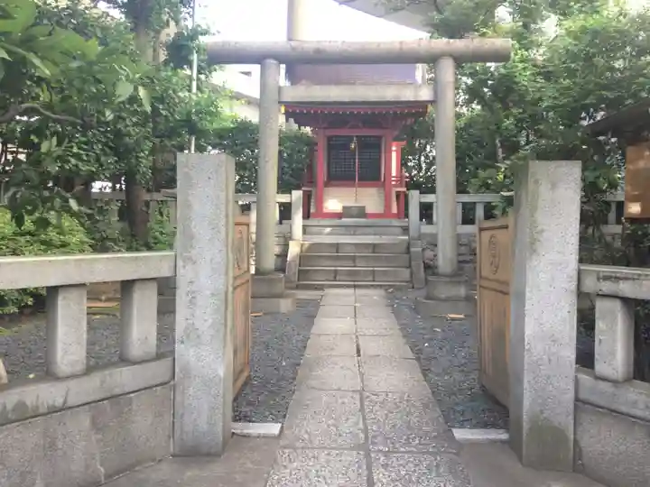 兜神社の鳥居