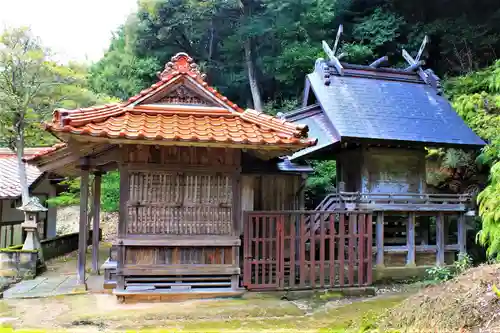 加茂志神社の本殿