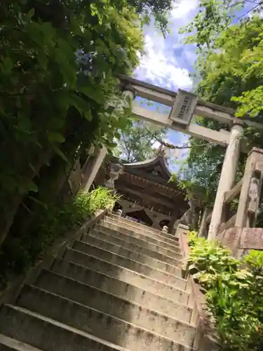 石都々古和気神社の鳥居