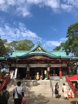 多摩川浅間神社の本殿・本堂