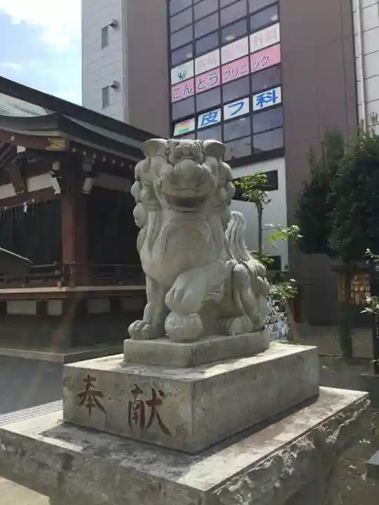 柏神社の狛犬