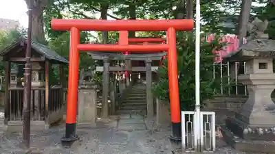安積國造神社の鳥居
