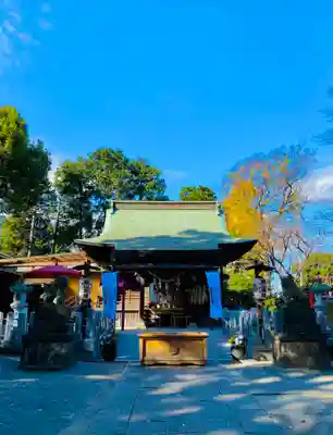 星川杉山神社の本殿・本堂