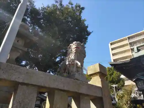 子之神社の狛犬