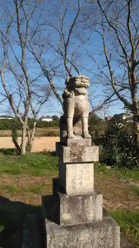 豊津神社の狛犬