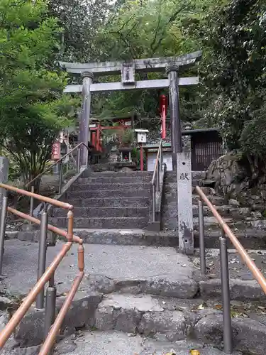 湯の山神社の鳥居