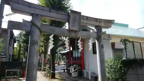 久富稲荷神社の鳥居