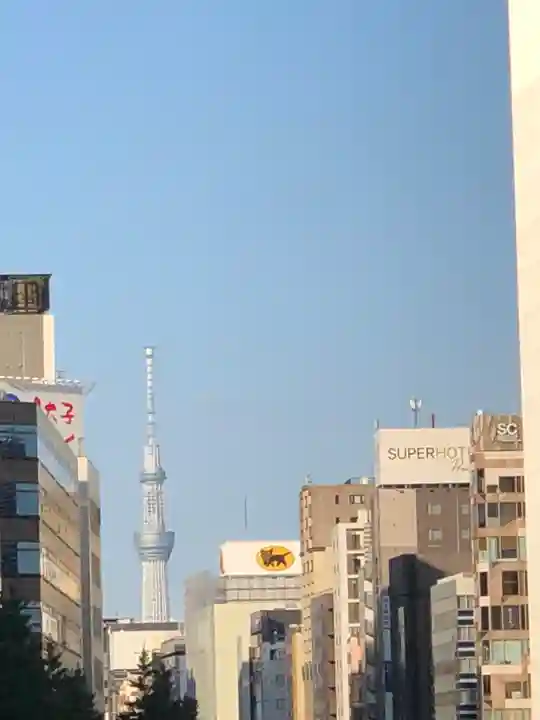 烏森神社の周辺