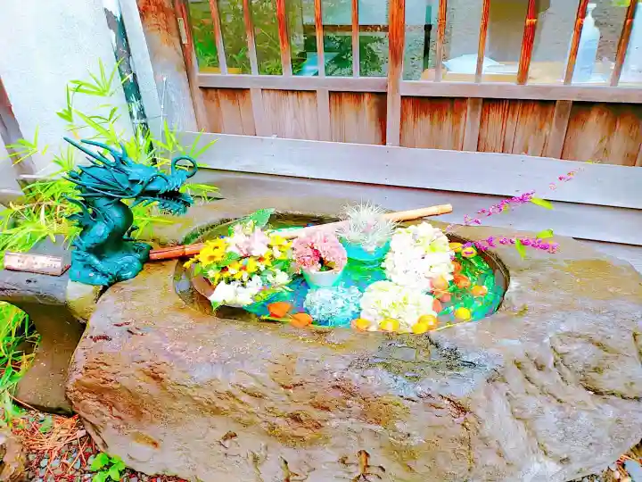 琴似神社の手水舎